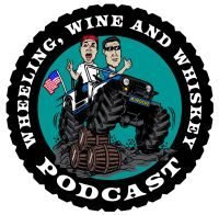 Wheeling Wine and Whiskey podcast logo
